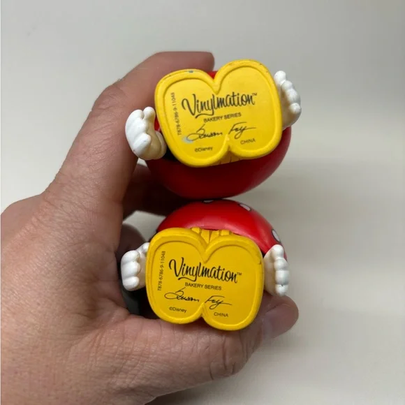 Disney Vinylmation Bakery Series Mickey & Minnie Mouse Cupcake Figures Toy - Picture 12 of 12